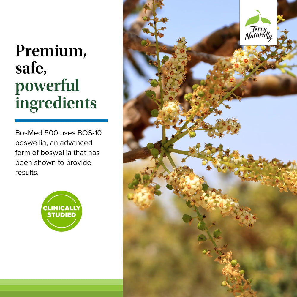 BosMed packaging emphasizes allergen-friendly, gluten-free formulation