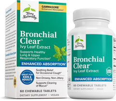 Terry Naturally Bronchial Clear bottle chewables for lung support