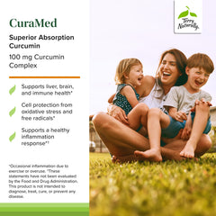 Terry Naturally chewable curcumin tablet close-up for convenient daily intake