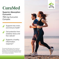 Terry Naturally CuraMed packaging with 360 softgels illustrating pack value
