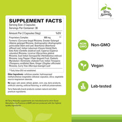Terry Naturally Digestive Formula capsules close-up for convenient daily use.