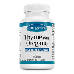 Terry Naturally EuroMedica Thyme Plus Oregano bottle-front for immune support