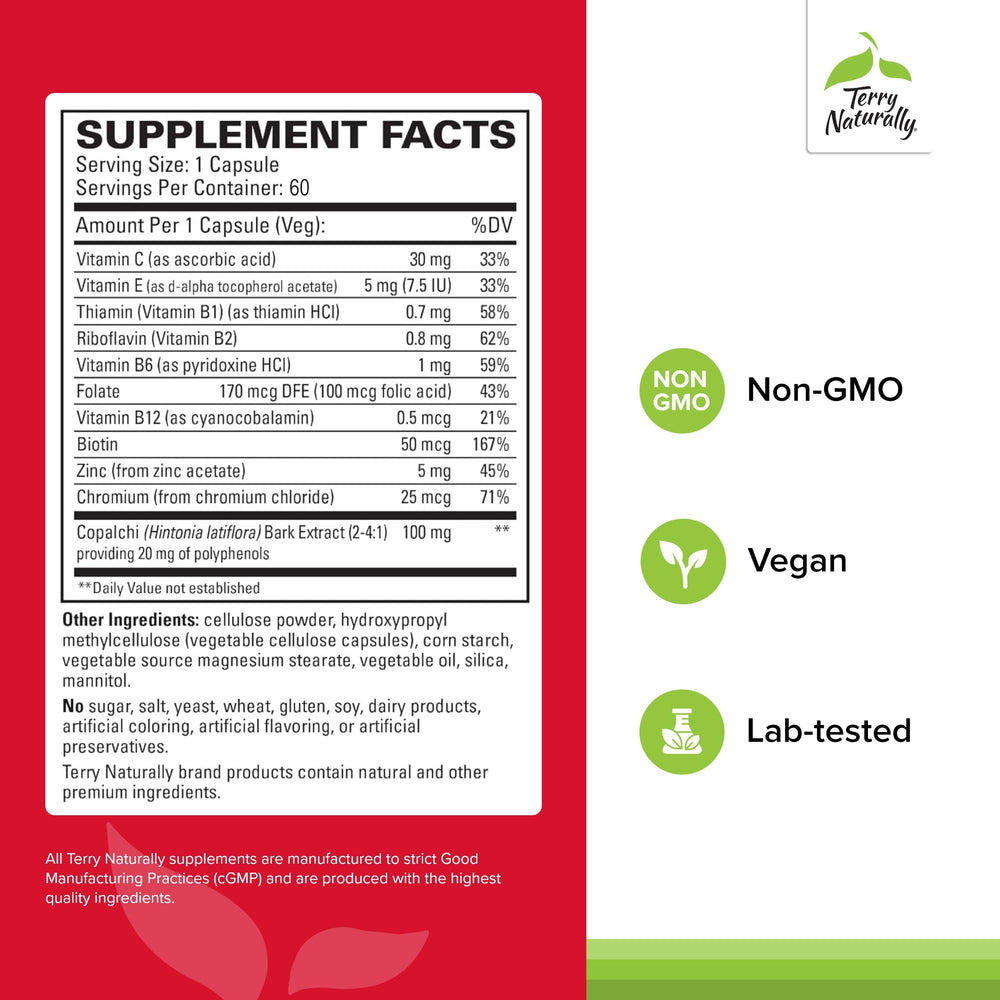 Close-up of Sucontral D capsules highlighting a vegan, allergen-friendly formula