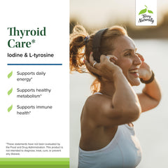Terry Naturally Thyroid Care label and ingredients section for transparency and trust.