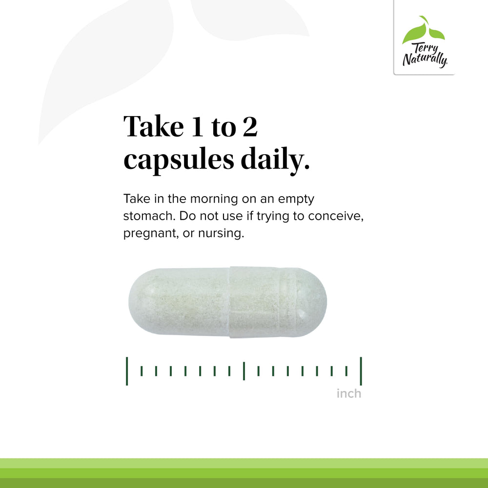 Morning dosage setup with Terry Naturally Thyroid Care Plus