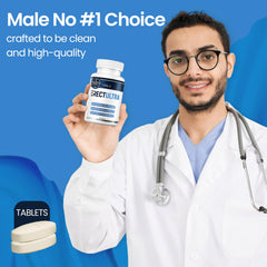TESTO BIOGEN pill closeup showing capsules for quick daily use.