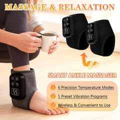 Tevike Foot Advanced Renew Wrap vibration mode for customizable foot massage