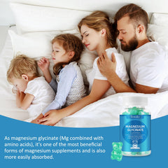Tewuky magnesium glycinate gummies for adults and kids – family-friendly chew
