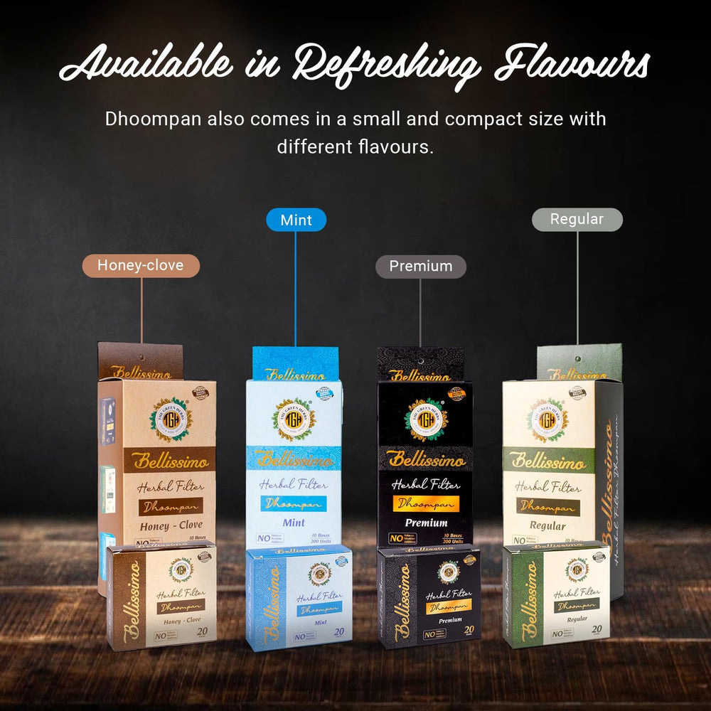 Bellissimo Regular Flavour offers a familiar taste with all-natural herbs for daily use.