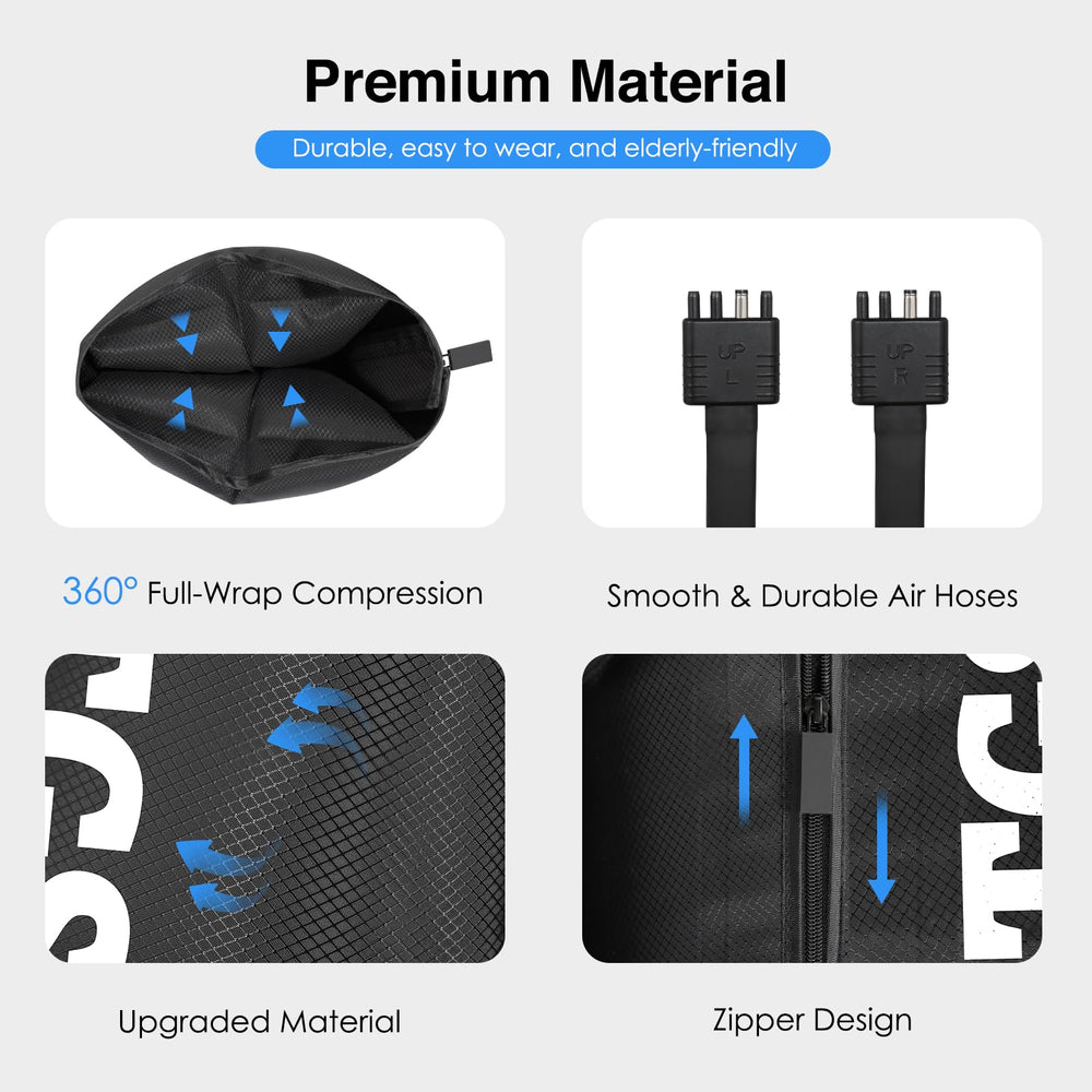 TGS Leg Massager durable nylon shell ensures lasting performance.