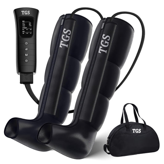 TGS Leg Massager foot chamber for improved circulation and foot fatigue relief.
