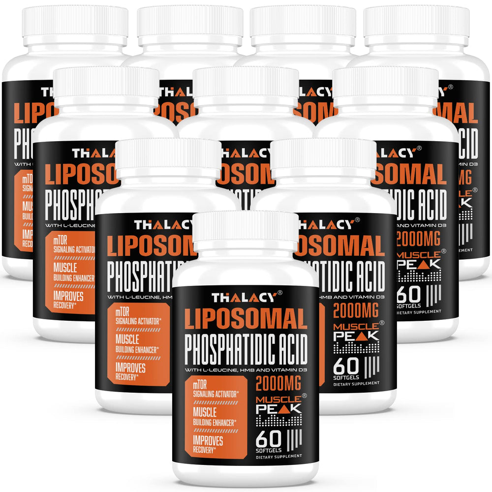 Thalacy 2000mg PA bottle closeup highlighting high-potency liposomal absorption
