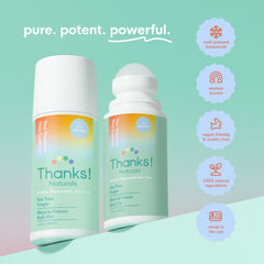Thanks! Naturals eucalyptus and peppermint offer uplifting notes in use