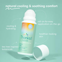 Thanks! Naturals roll-on application targets shoulders and knees with precision