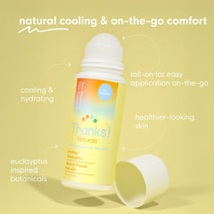 Thanks! Naturals Muscle Freeze Roll-On roll-on applicator enables precise targeting.
