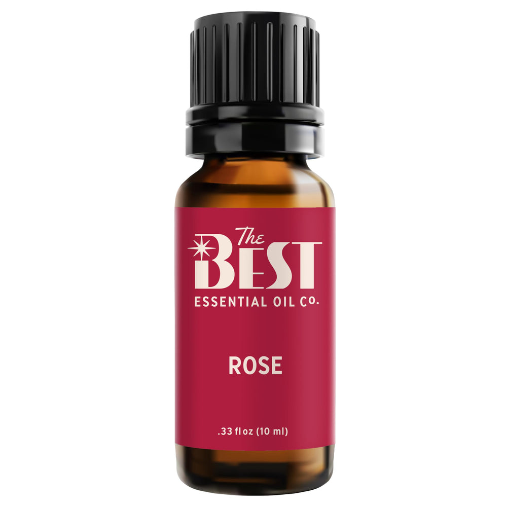 The Best Essential Oil Co Rose Absolute bottle ready for your aromatherapy routine.