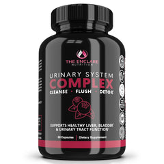 The Enclare D-Mannose with Cranberry bottle close-up for urinary health support