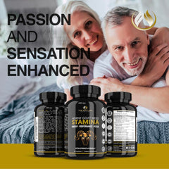 The Enclare Nutrition Horny Goat Weed Muira Puama bark shows ancient energy ingredients.
