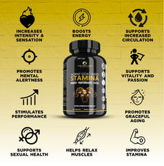 The Enclare Nutrition Horny Goat Weed Tongkat Ali capsule highlights performance support.