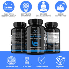 THE ENCLARE NUTRITION nighttime relaxation capsules in a bottle