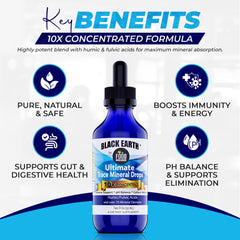 The Food Movement Co. humic acid mineral matrix emphasizes natural mineral synergy.