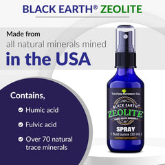 The Food Movement Co Nano zeolite clinoptilolite in a convenient spray form.