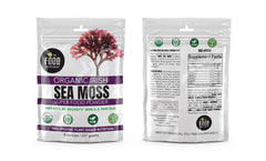 The Food Movement Co Sea Moss Powder dissolving in water supports hydration