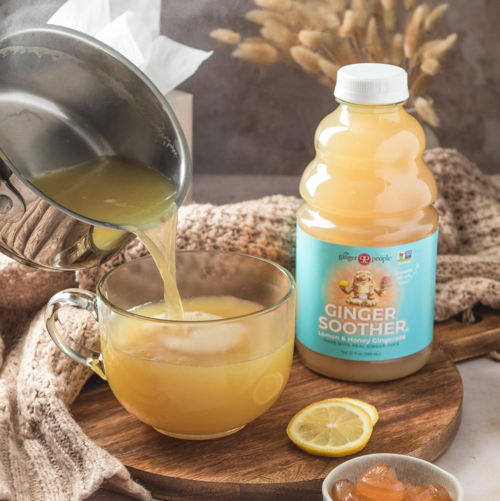 32-ounce Gingerade bottle highlights shareable, family-friendly packaging from The Ginger People.
