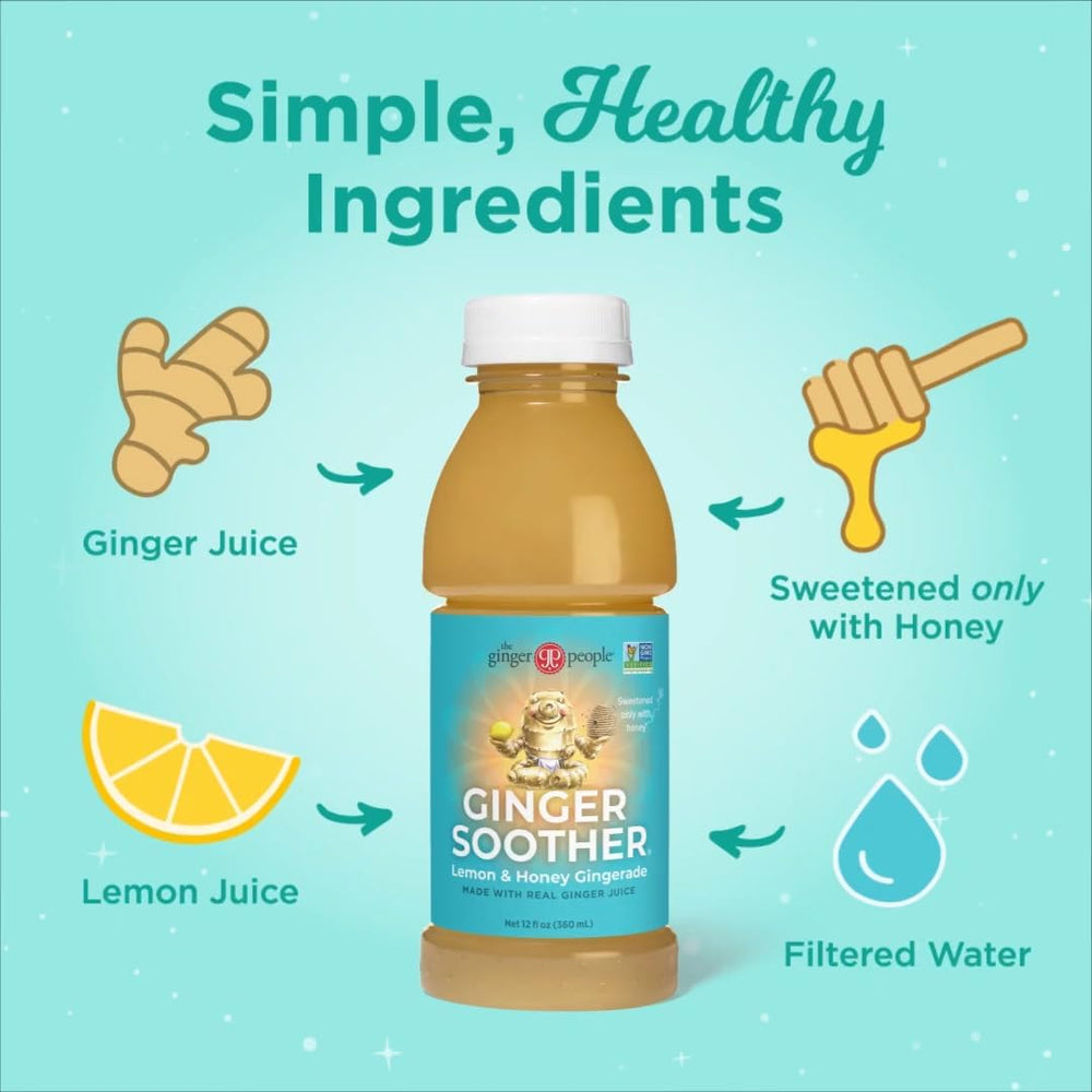 A honey drizzle hints at natural sweetness in Gingerade.