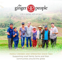 Gingerade beside sparkling water suggests easy spritzer-style refreshment from The Ginger People.