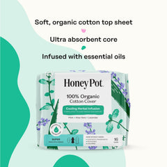 The Honey Pot ultra-absorbent pulp core detail for reliable protection
