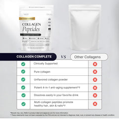 The Intelligent Health made-in-USA collagen powder pack signaling quality controls