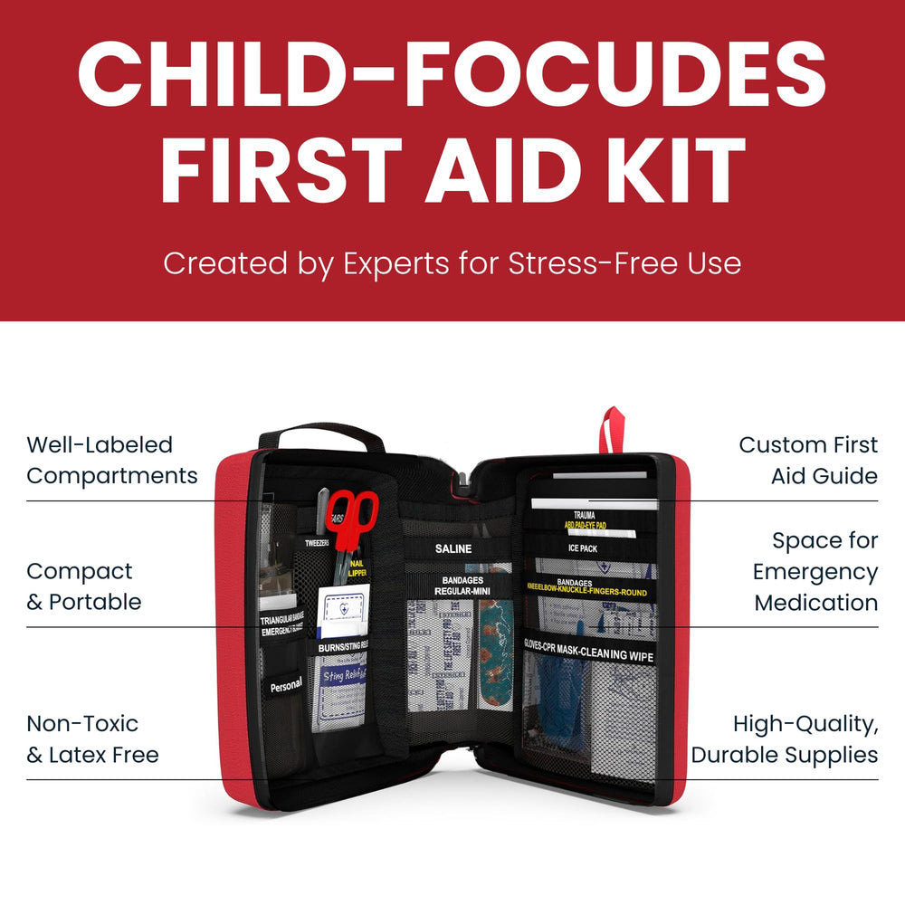 Contents include latex-free bandages, gauze, cold pack and more in The Life Safety Pro kit.