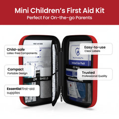 The Life Safety Pro sterile gauze and saline kit for quick wound care.