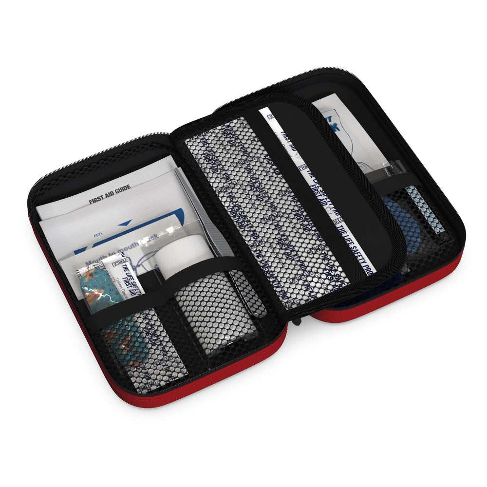 The Life Safety Pro mini kit ready for home, travel, or errands.