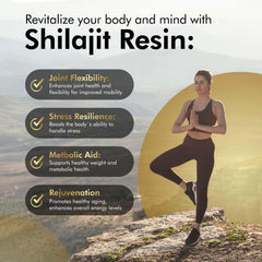 The MONK Shilajit resin USA-made label conveys purity and quality