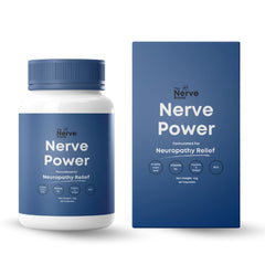 The Nerve Brand Nerve Power bottle for daily nerve support.