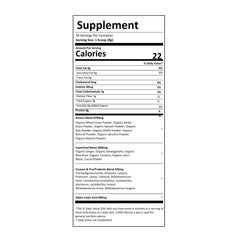 The Nerve Brand Neuropathy Superfood Blend spoon-dispense design for quick, easy preparation.
