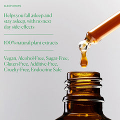 Drops stirred into water to fit your evening ritual.