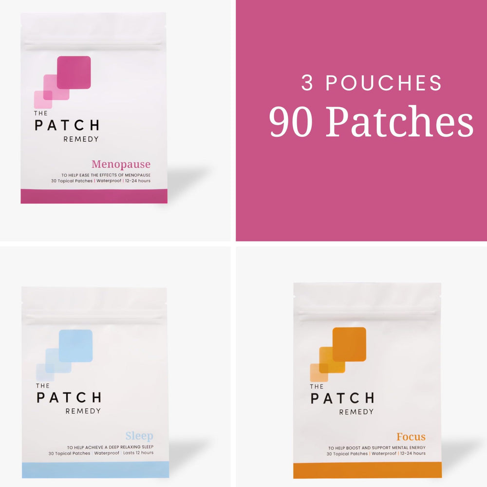 The Patch Remedy focus patch closeup supporting daytime concentration and clarity.
