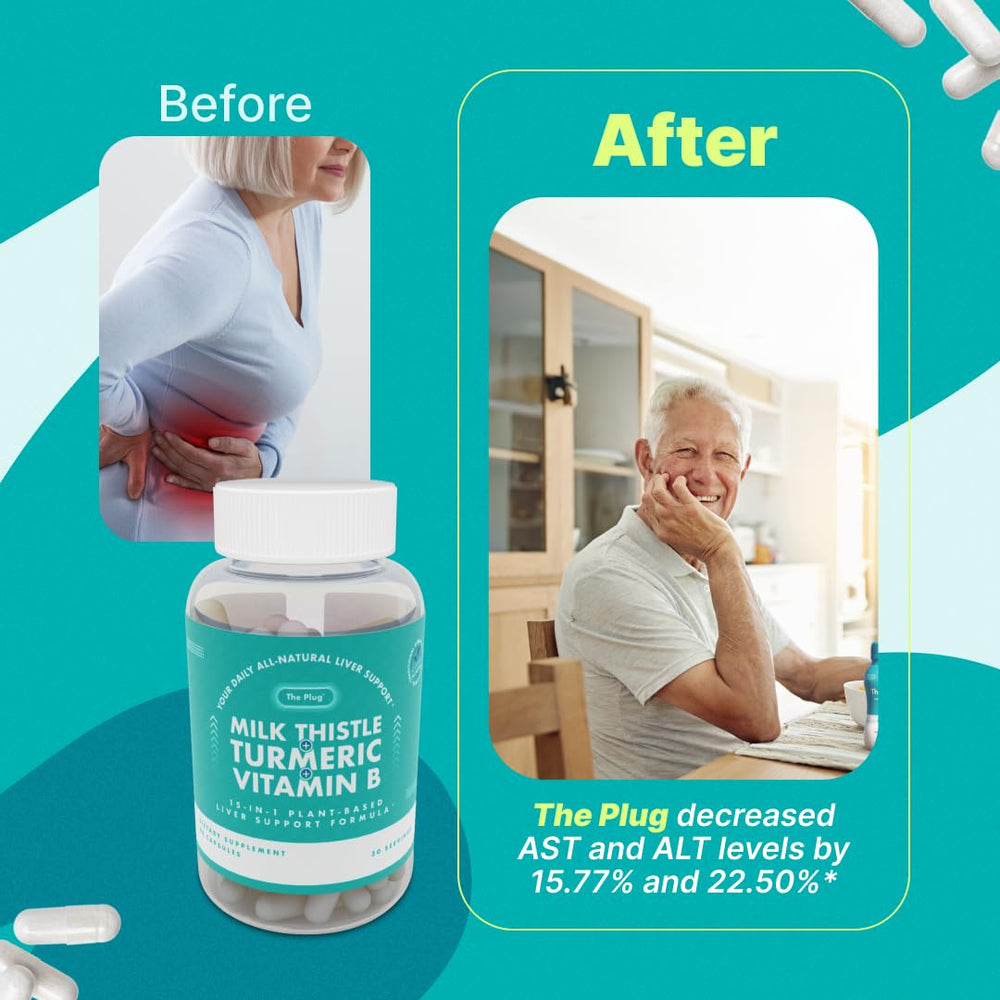 The Plug Liver Cleanse travel pack shows portable daily wellness.