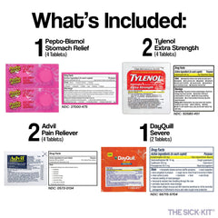 A soft The SICK-KIT blanket draped for cozy rest and recovery.