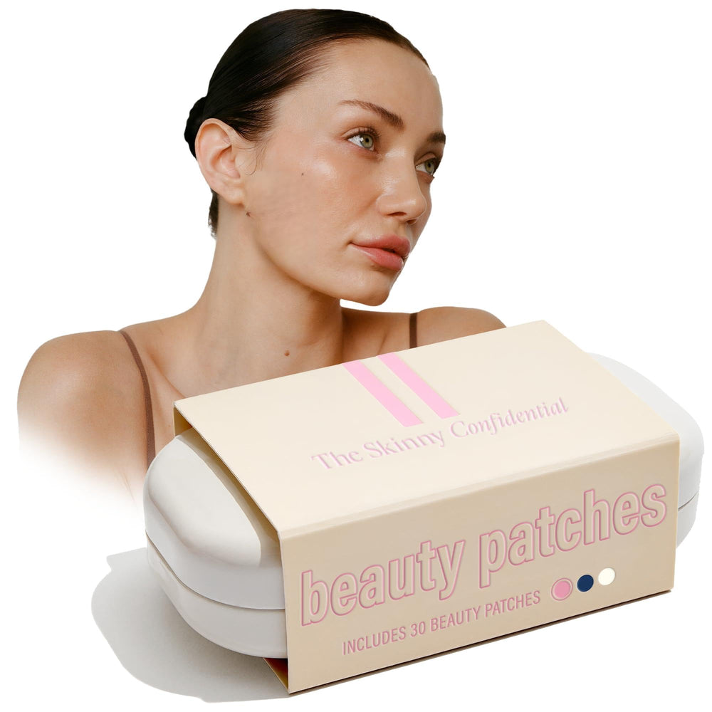The Skinny Confidential Beauty Patches for sleeping promote nasal breathing during rest.
