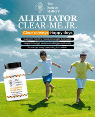 Packaging beside tissues signals seasonal use for allergy-prone days.