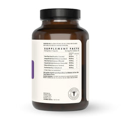 The Wellness Company Restful Sleep packaging highlighting melatonin-free formulation for natural wind-down.