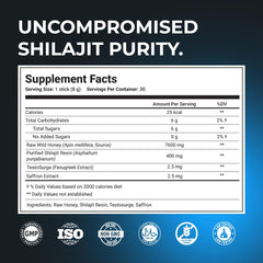The Wellness Project Himalayan Shilajit Honey Sticks Pro tear-open stick for mess-free on-the-go energy
