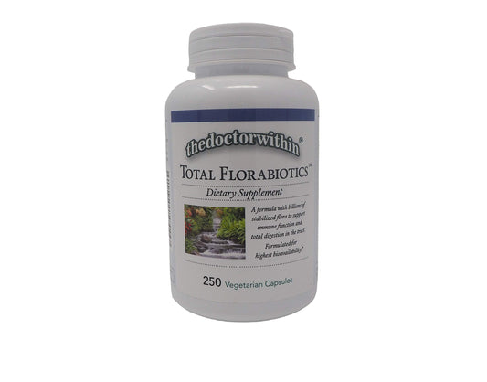 thedoctorwithin Total Florabiotics bottle front for daily gut balance