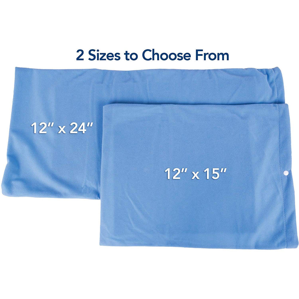 Thera-Med HP1215 back coverage demonstrates broad area compatibility for back, knee, or shoulder.