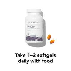 Statin-user illustration with NeoQ10 bottle