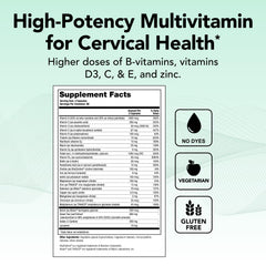 Theralogix ProCerv HP capsules closeup highlighting a plant-forward, high-potency formula
